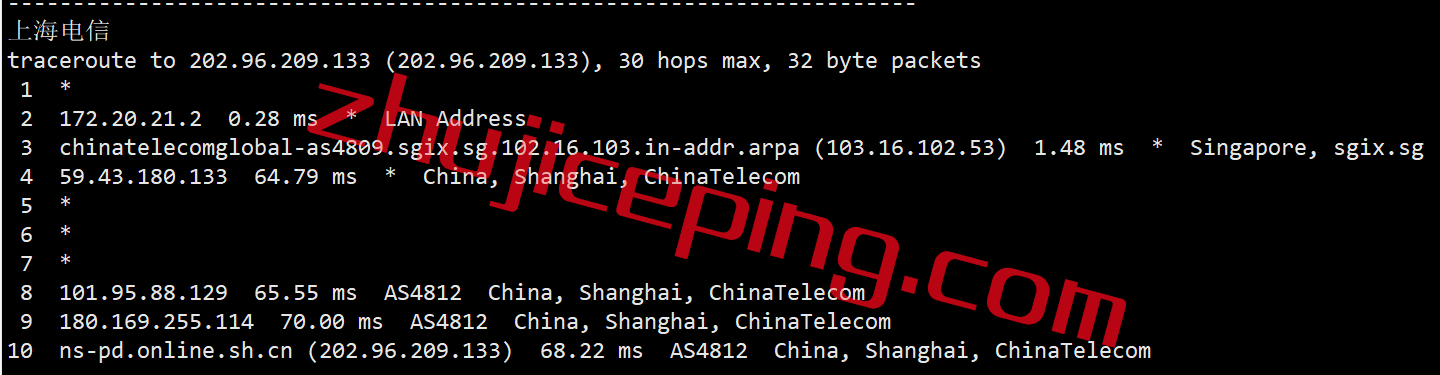 bsg16 简单测评下bgp.to新加坡三网cn2 gia线路的独立服务器