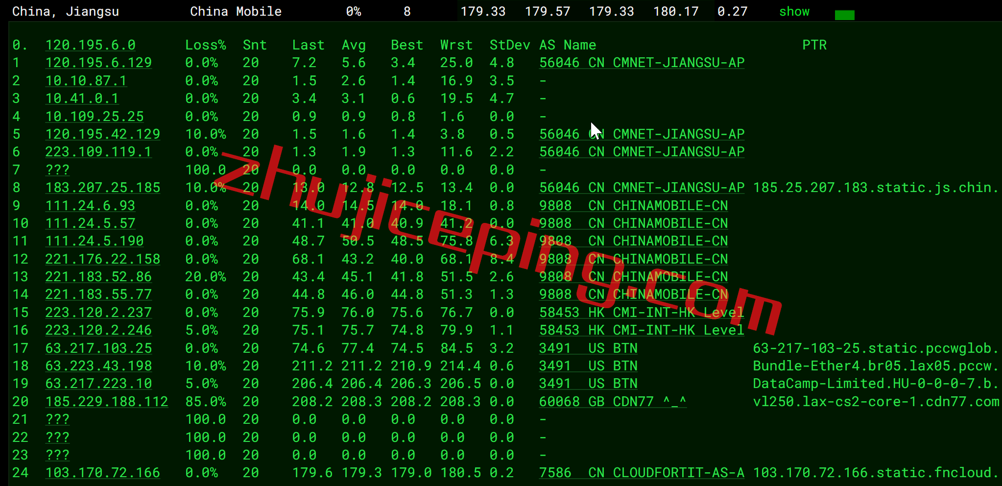 简单测评cubecloud美国三网联通AS4837网络的VPS，自带金盾防御CC攻击