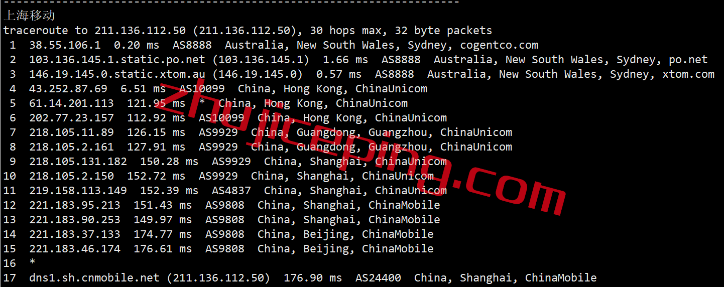 dogyun怎么样？测评：澳大利亚高端联通AS9929网络的VPS云服务器