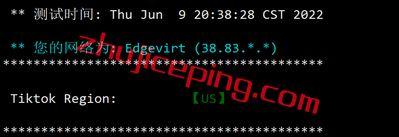 ev23 简单测评下edgevirt的迈阿密VPS：IP能解锁多种流媒体，$4/月，1T硬盘/50T流量/40g带宽