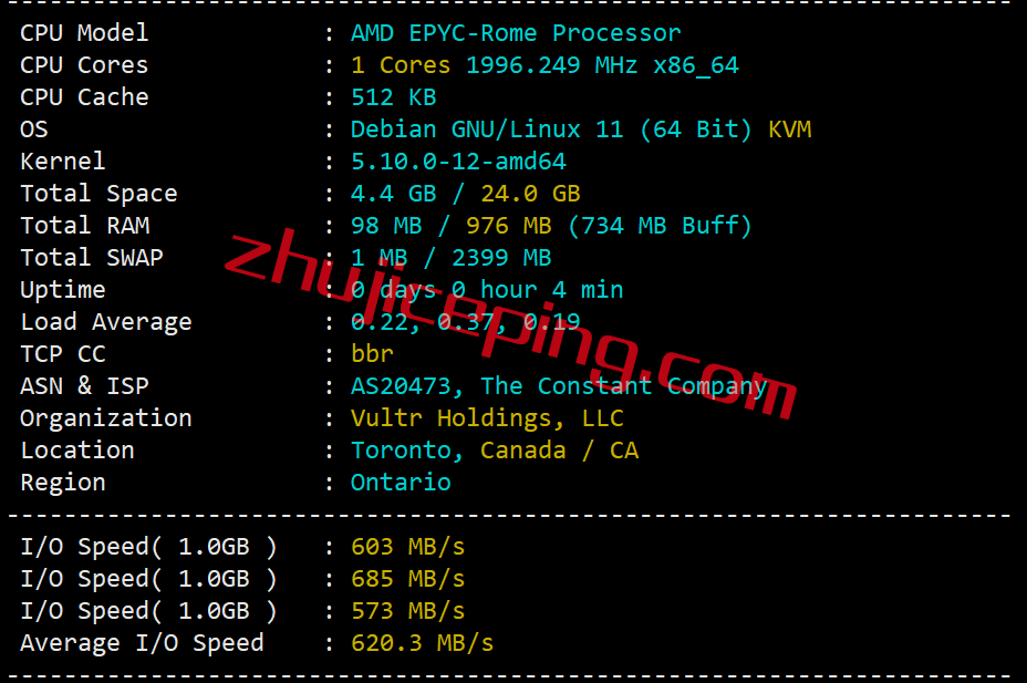 vrin1 Vultr云服务器怎么样？简单测评下Vultr印度(孟买)机房的情况