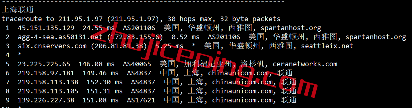 cvu19 简单测评：cmivps美国西雅图三网联通AS4837线路VPS