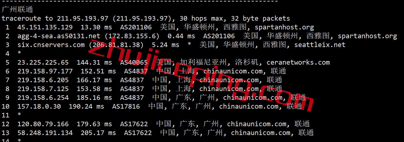 cvu20 简单测评：cmivps美国西雅图三网联通AS4837线路VPS