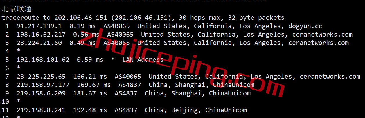 dyun18 简单测评dogyun的经典云-美国联通AS4837系列