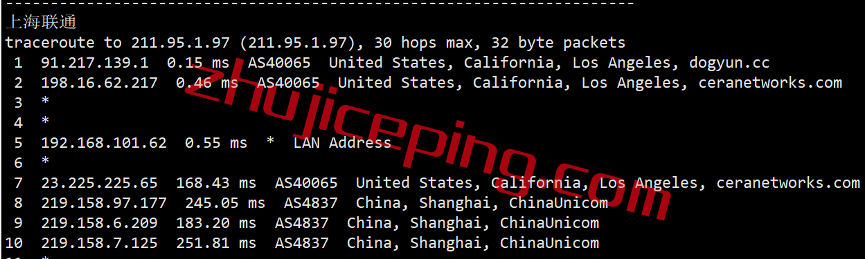 dyun19 简单测评dogyun的经典云-美国联通AS4837系列