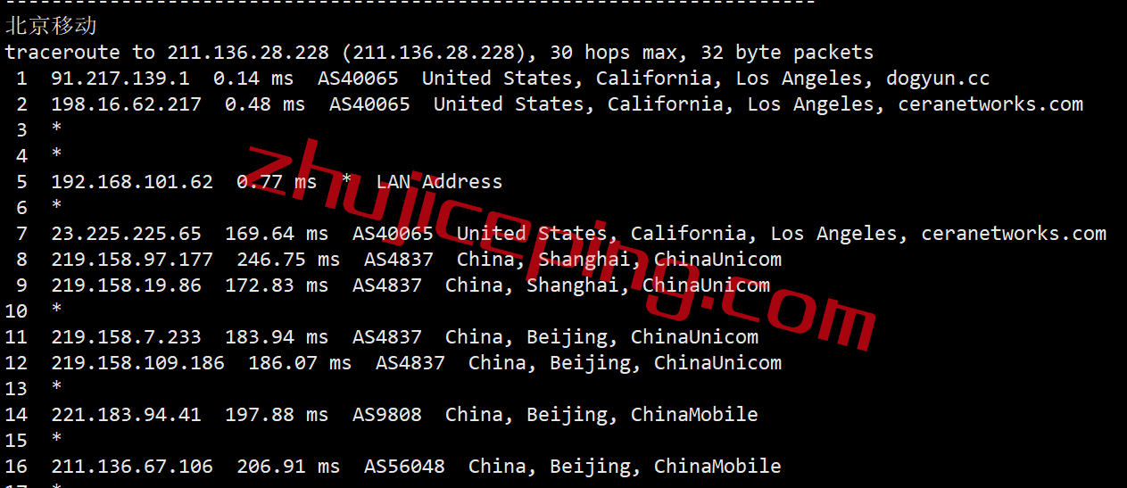 dyun21 简单测评dogyun的经典云-美国联通AS4837系列