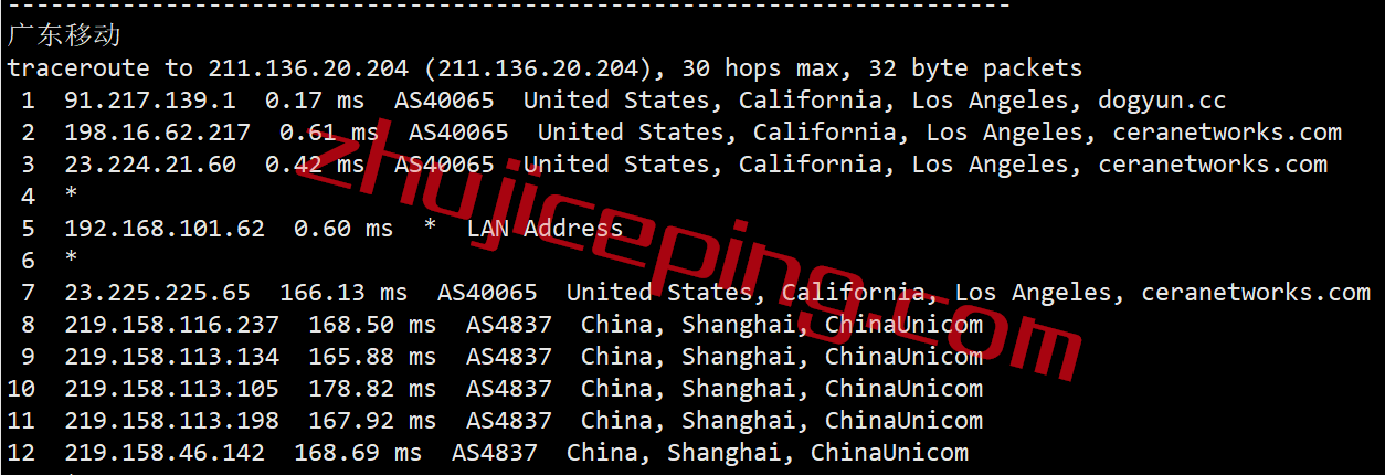 dyun23 简单测评dogyun的经典云-美国联通AS4837系列