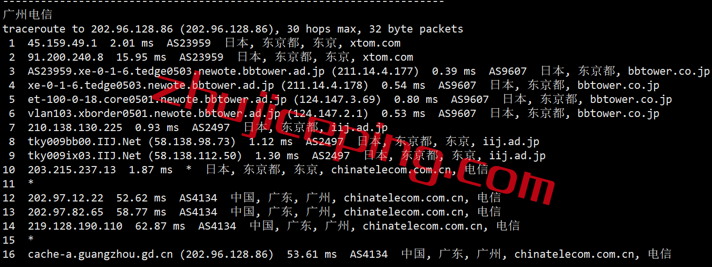 hyjpiij16 简单测评下hostyun日本东京机房IIJ线路的VPS