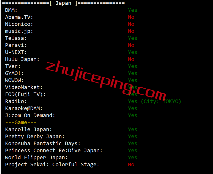 hyjpiij24 简单测评下hostyun日本东京机房IIJ线路的VPS