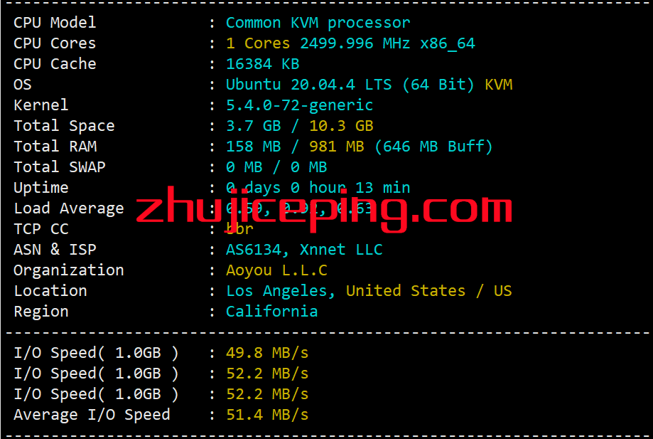 hymc1 hostyun怎么样？简单测评hostyun洛杉矶MC机房三网cn2 gia线路VPS、原生IP