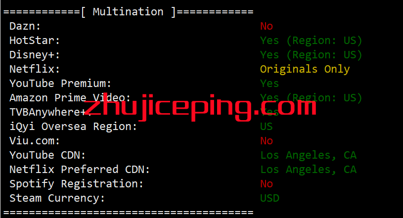 hymc24 hostyun怎么样？简单测评hostyun洛杉矶MC机房三网cn2 gia线路VPS、原生IP
