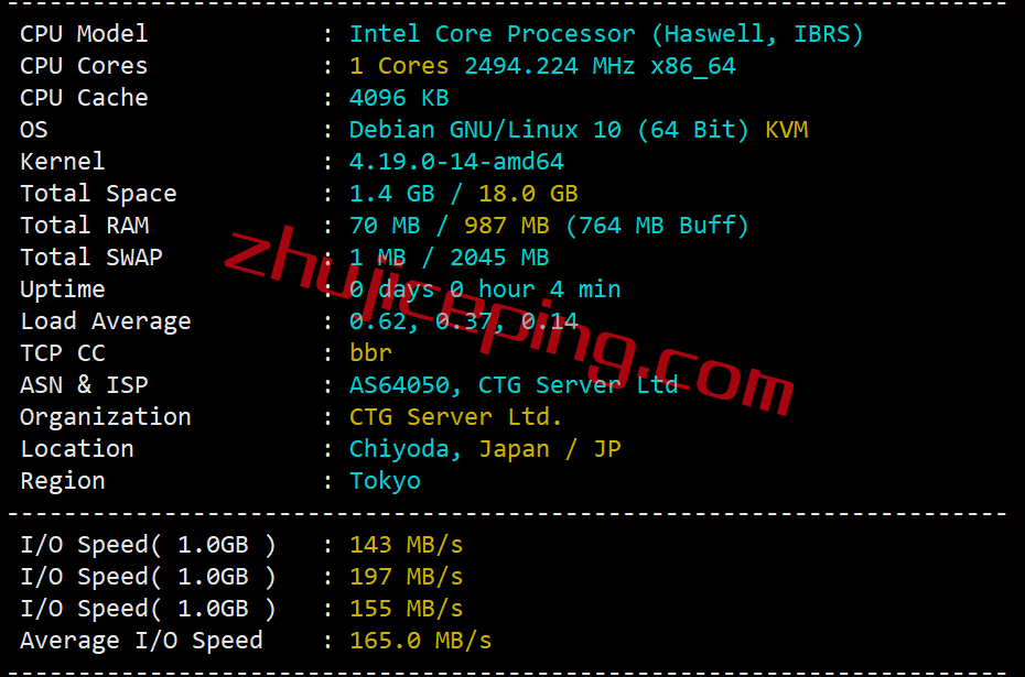 uuujp1 uuuvps怎么样？简单测评下日本软银线路的vps