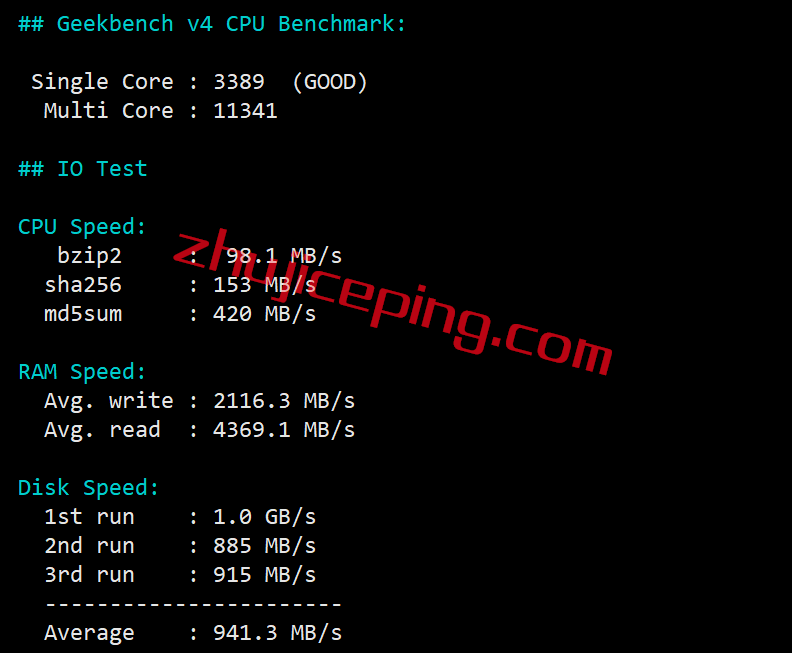 gcv27 绿云VPS怎么样？简单测评greencloudvps圣何塞机房的VPS