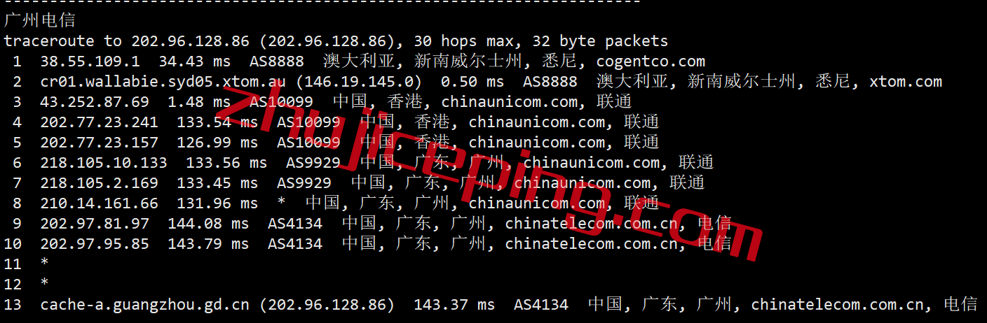 hya17 hostyun怎么样？简单测试下澳大利亚走联通AS9929的VPS