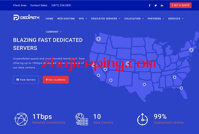 美国不限流量服务器：dedipath，低至$39/月，e3-1240v2/16g内存/2T硬盘/5IP/1Gbps不限流量/20G防御-国外主机测评