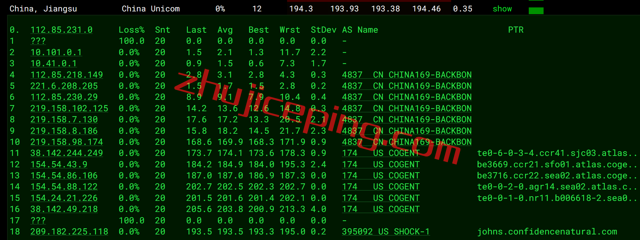 shsea13 shockhosting怎么样？简单测评下西雅图数据的VPS