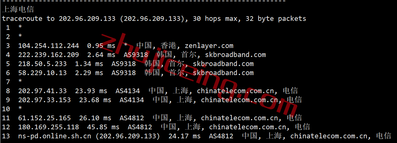 arkkr18 简单测评下zenlayer家的新款韩国SK线路云服务器（1Gbps带宽，直连）