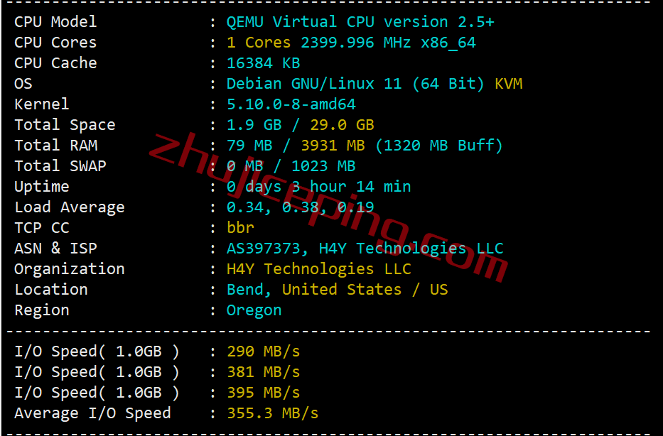 iwfb1 简单测评下iwebfusion的俄勒冈本德VPS，告诉你iwebfusion怎么样