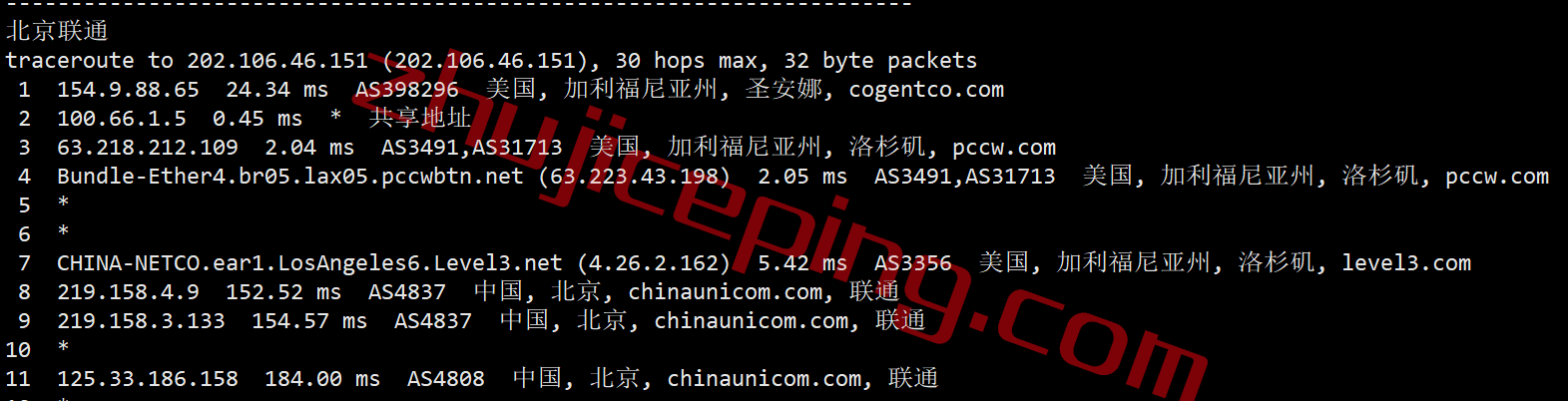 upccw20 uuuvps怎么样？简单测评下洛杉矶PCCW网络原生IP的美国vps