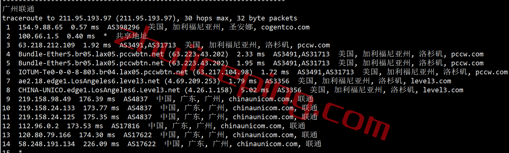 upccw22 uuuvps怎么样？简单测评下洛杉矶PCCW网络原生IP的美国vps