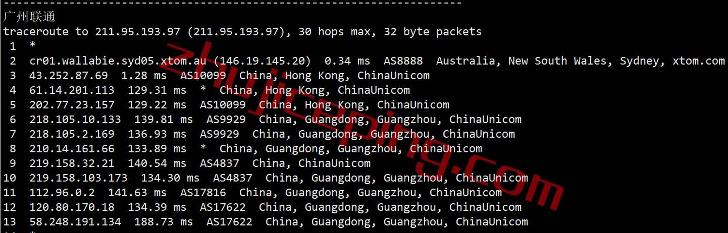 vpsau23 v.ps怎么样？测评下澳大利亚悉尼（三网）联通AS9929线路的VPS