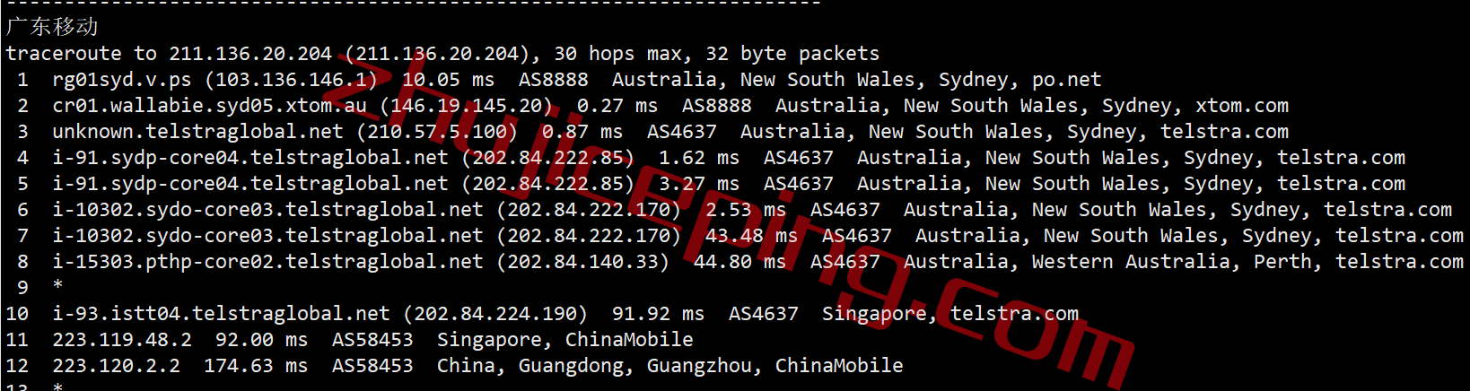 vpsau26 v.ps怎么样？测评下澳大利亚悉尼（三网）联通AS9929线路的VPS