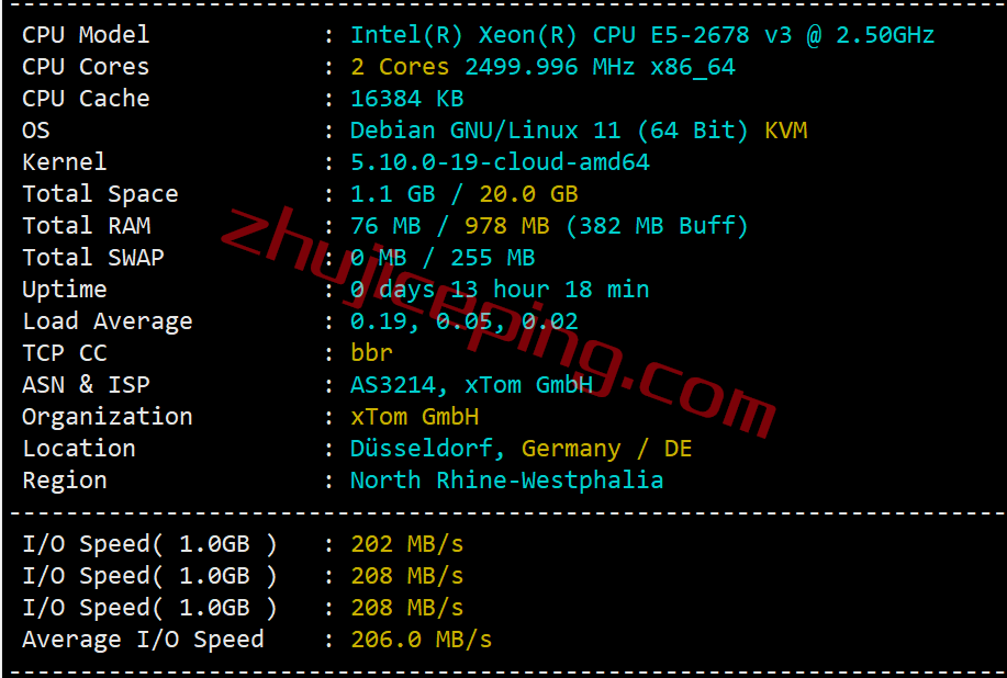 vpsdsf1 V.PS怎么样？测评下德国dusseldorf机房的VPS/云服务器