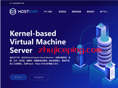 hostkvm：香港VPS，$60/年，6G内存/2核/40gSSD/1.5T流量/50M带宽，支持Windows