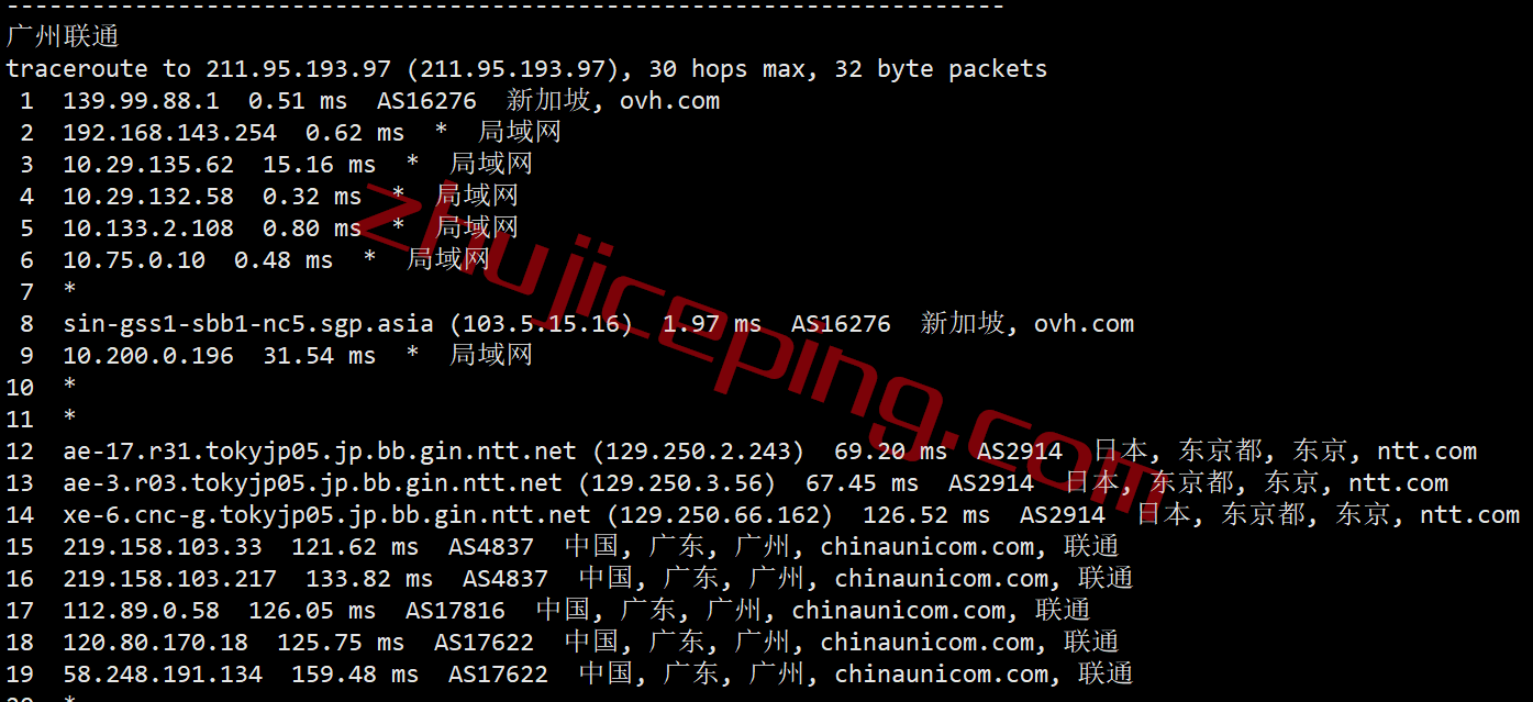 ovhsg22 OVH怎么样？新加坡“Singapore (SGP)”数据中心测评