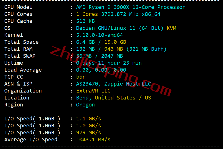 exm1 extravm怎么样？简单测评迈阿密机房的VPS