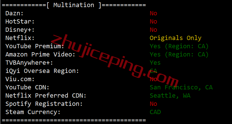 bwhca27 搬瓦工加拿大CN2 GIA高端线路VPS测评，[CABC_6]测评