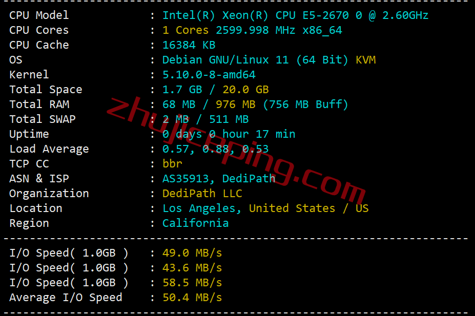 ddpny1 dedipath怎么样？测评下纽约数据中心的VPS