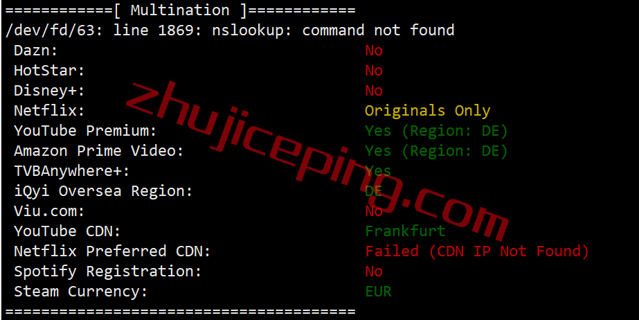 gcfft28 gcore Basic VM之德国法兰克福数据中心的简单测评