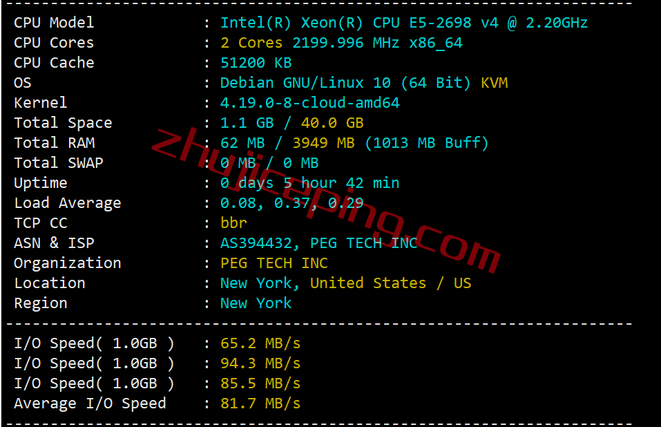 raksgcb1 raksmart新加坡云服务器怎么样？精品网线路(cn2+bgp)测评