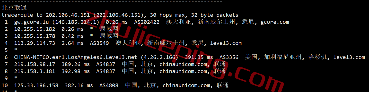 gcau21 gcore vps 怎么样？澳大利VPS(悉尼数据中心)简单测评（Sydney），移动推荐！