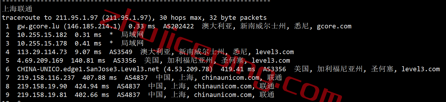 gcau22 gcore vps 怎么样？澳大利VPS(悉尼数据中心)简单测评（Sydney），移动推荐！