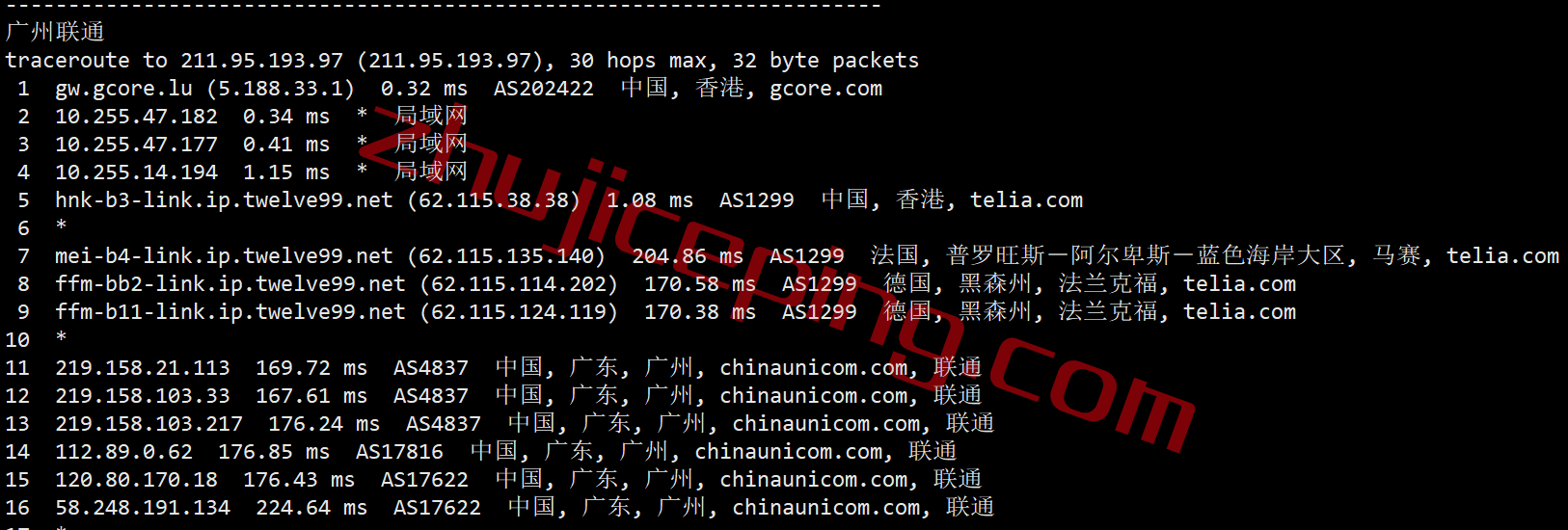 gchk22 gcore怎么样？gcore香港VPS测评数据分享