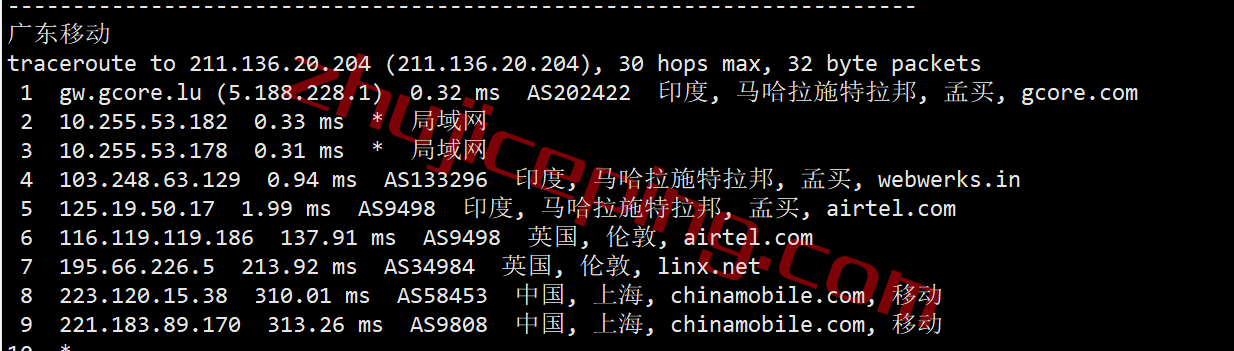 gcin26 gcore vps怎么样？简单测评下gcore的印度VPS（Mumbai）