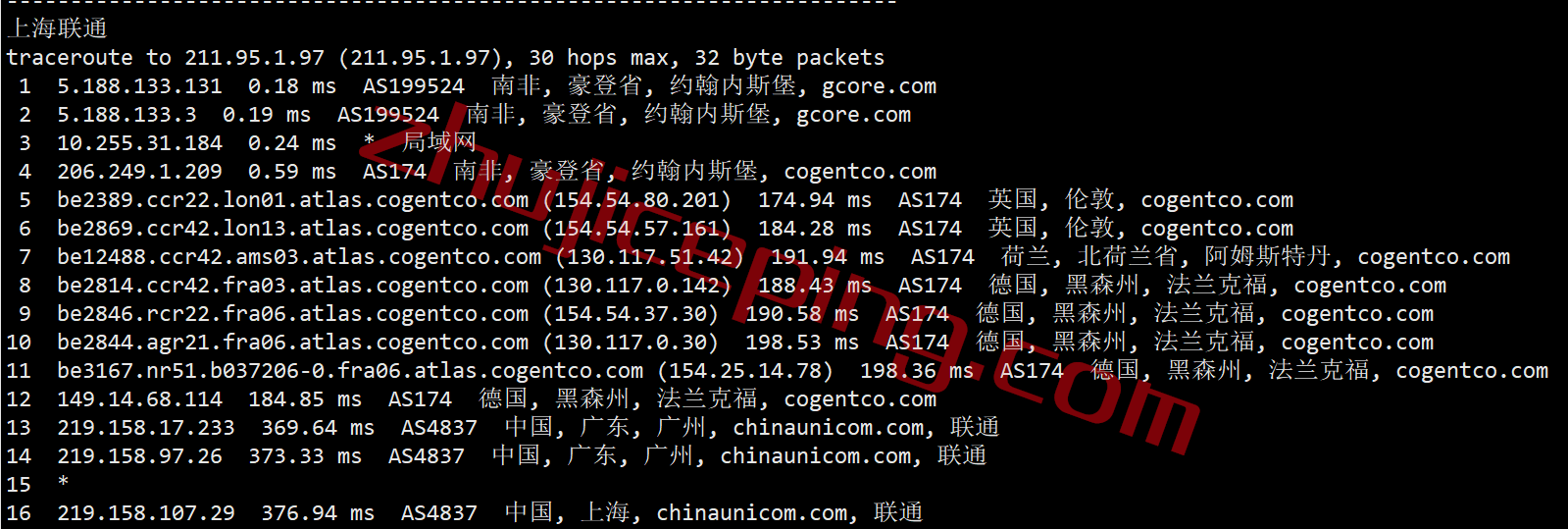 gcsa22 [更新] gcore南非VPS测评数据分享（Johannesburg）