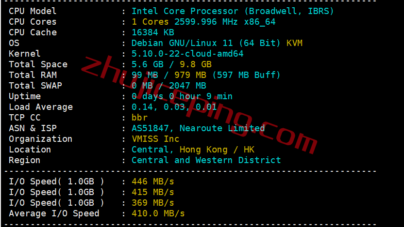 vsbgp1 vmiss怎么样？日本东京bgp线路的VPS测评
