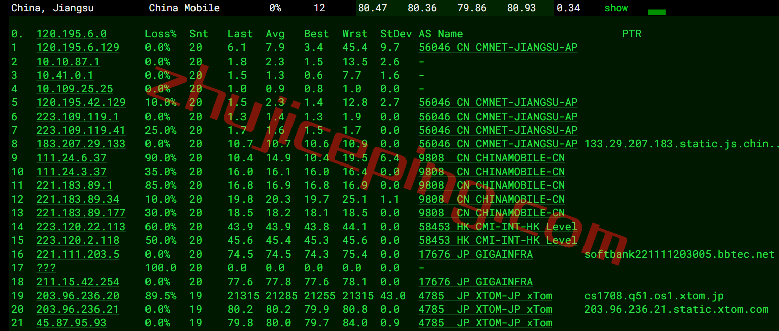 zjpe15 zgovps日本Osaka EPYC Performance VPS系列测评