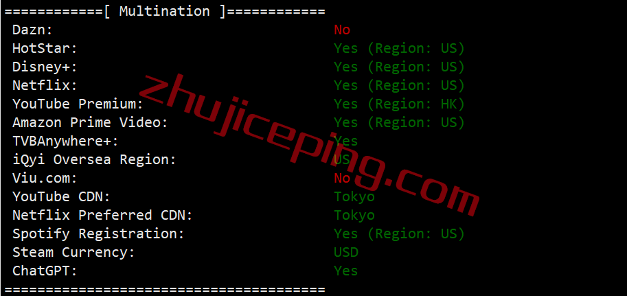 hyjp24 简单测评下18元/月的hostyun的10Gbps大带宽日本VPS