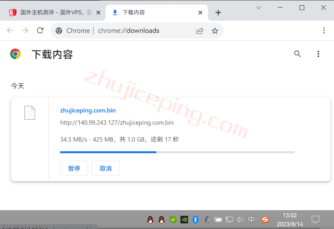 hhjp8 hosthatch日本vps测评，联通和移动用户可以上！