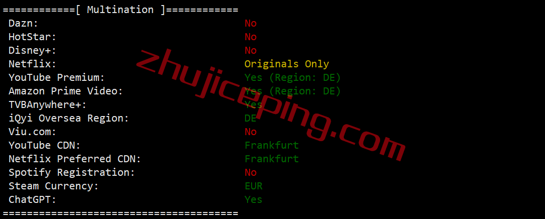 vpsde06 V.PS怎么样？测评德国VPS(法兰克福)，电信走CN2、联通+移动走CU2，解锁德国tiktok/Joyn/ZDF/chatgpt等