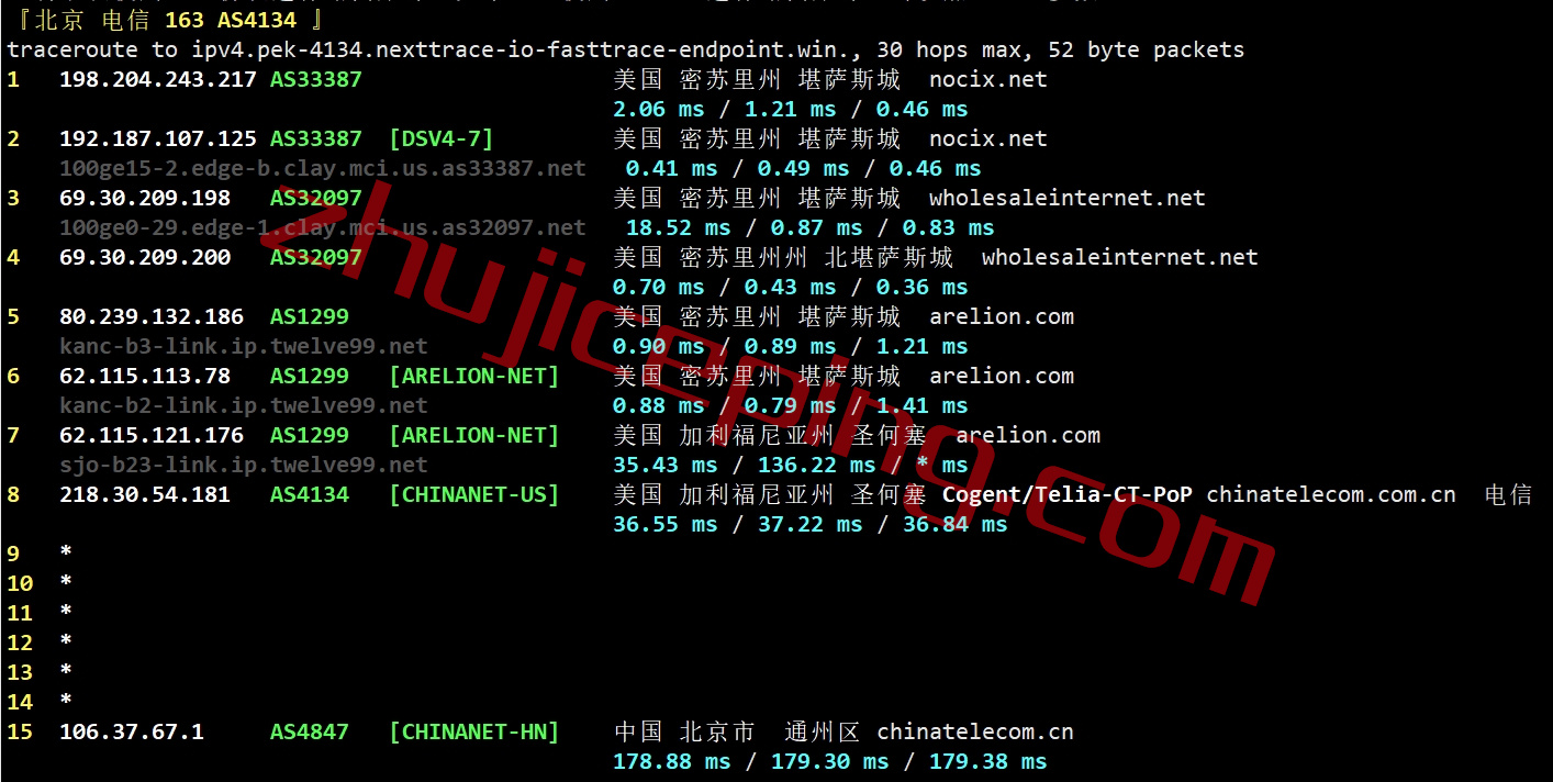 whi15 wholesaleinternet怎么样？nocix怎么样？分享面向国内网络的实测数据！