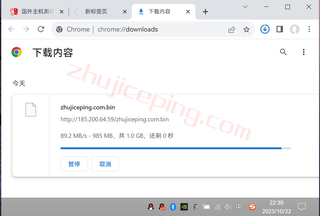 vjpp10 简单测评下V.PS的日本东京Performance KVM VPS (高速/高性能/带备份/流量用完不停机)