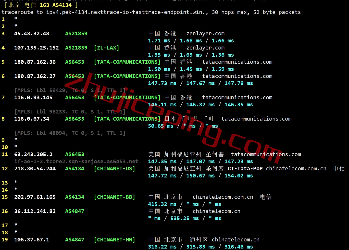 zrhkg15 zenlayer香港机房怎么样？测评下zenlayer香港国际线路的服务器