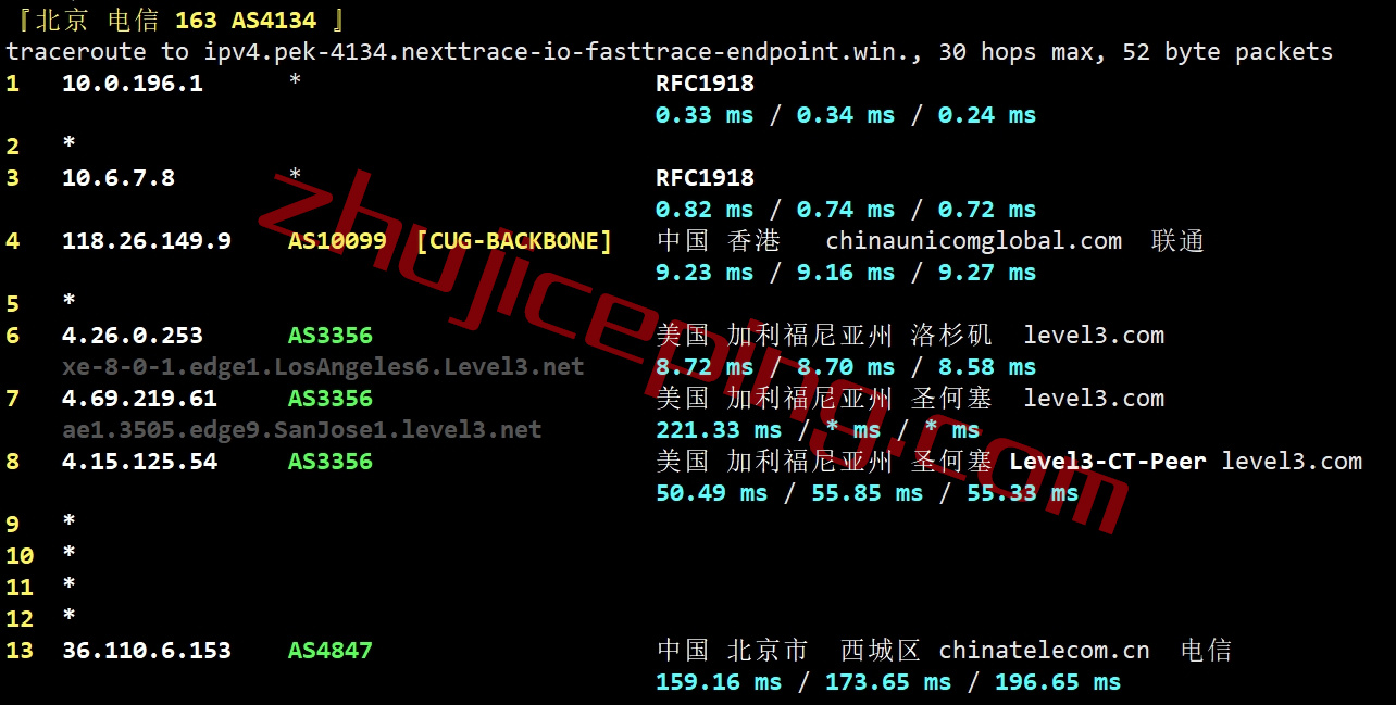 lisa18 lisahost怎么样？测评下原生IP/双ISP IP的美国AS4837线路VPS