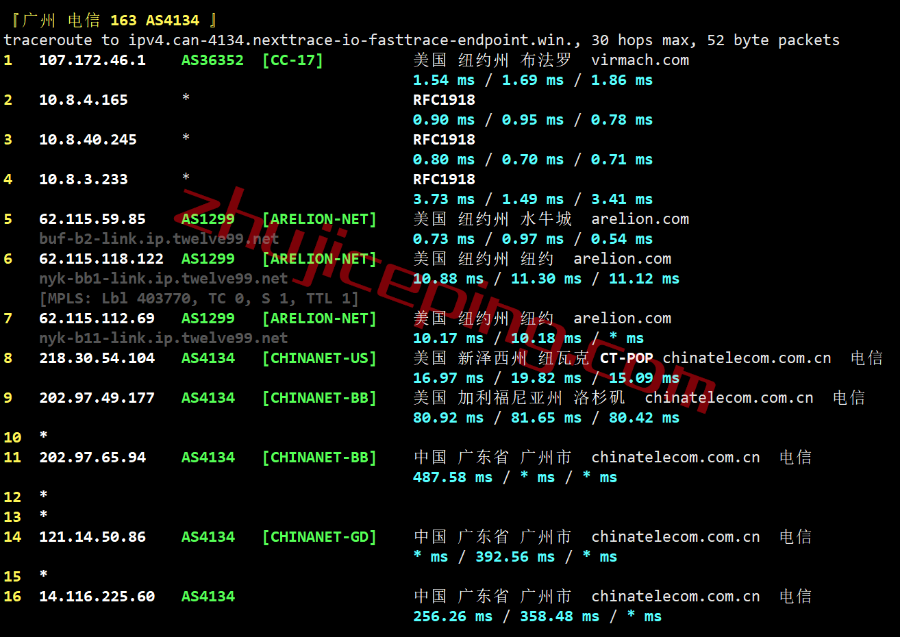 rnna19 测评下racknerd纽约机房AMD Ryzen 7950X系列高性能VPS