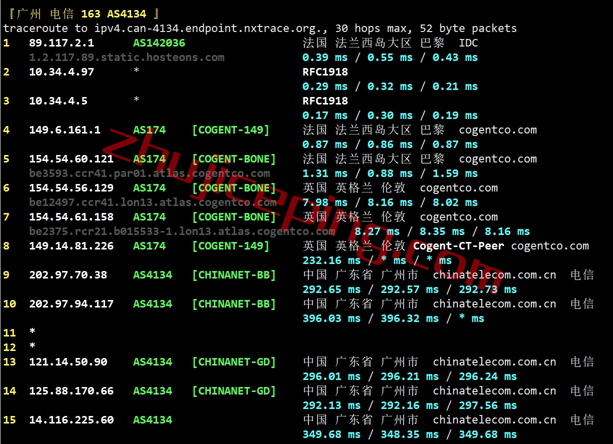 hofr19 hosteons怎么样？法国数据中心VPS简单测评